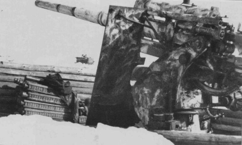 немецкая пушка ахт ахт Харьков 1943