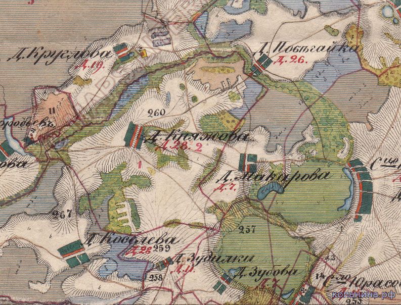 Старинная карта нижегородской губернии скачать