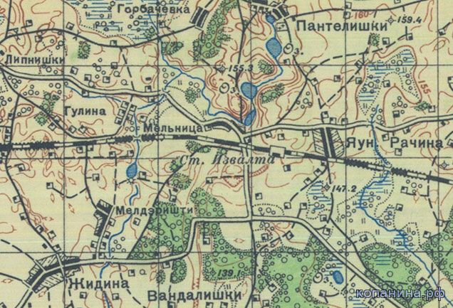 Старая карта Беларуси скачать