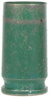 немецкая гильза 9 мм зеленая NAHpatrone для оружие с глушителем