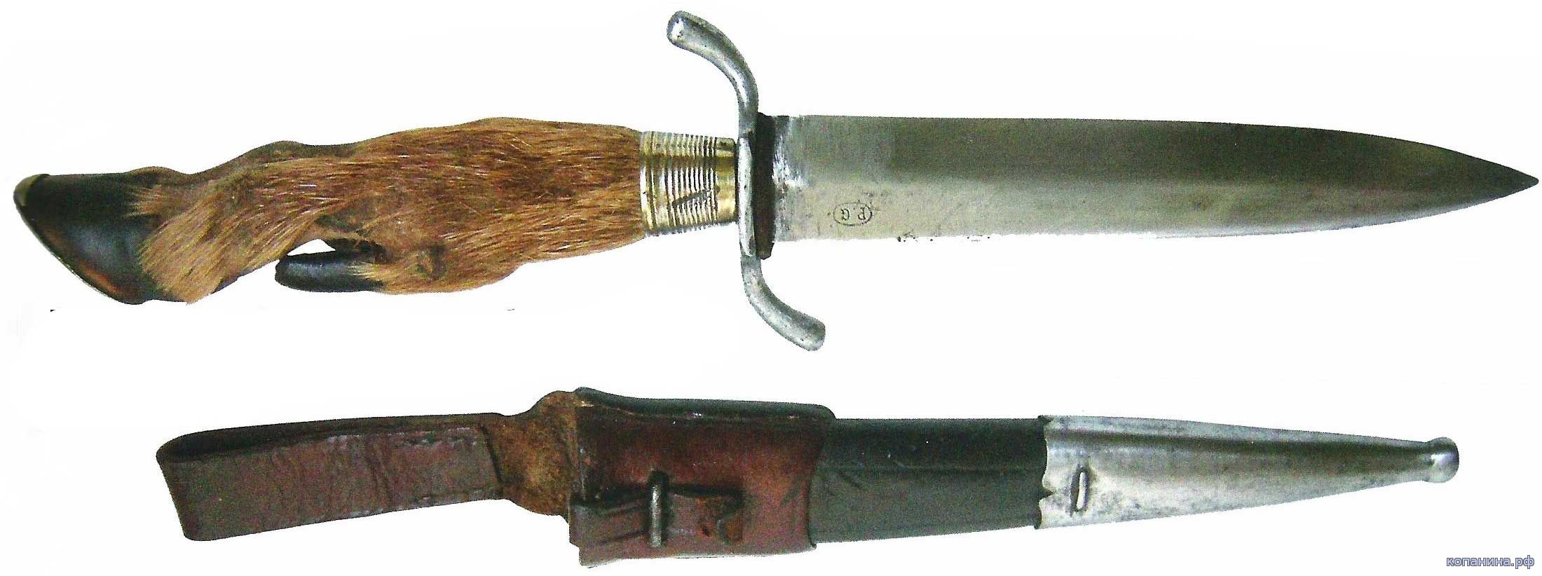 немецкий гражданский нож периода первой мировой войны