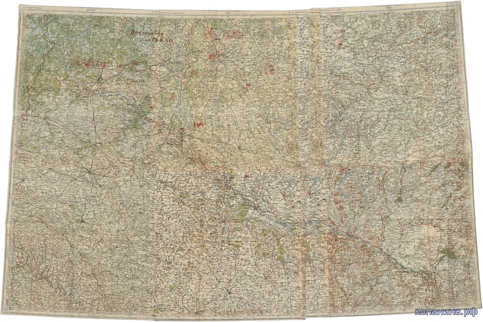 центральный фронт 1941 карты