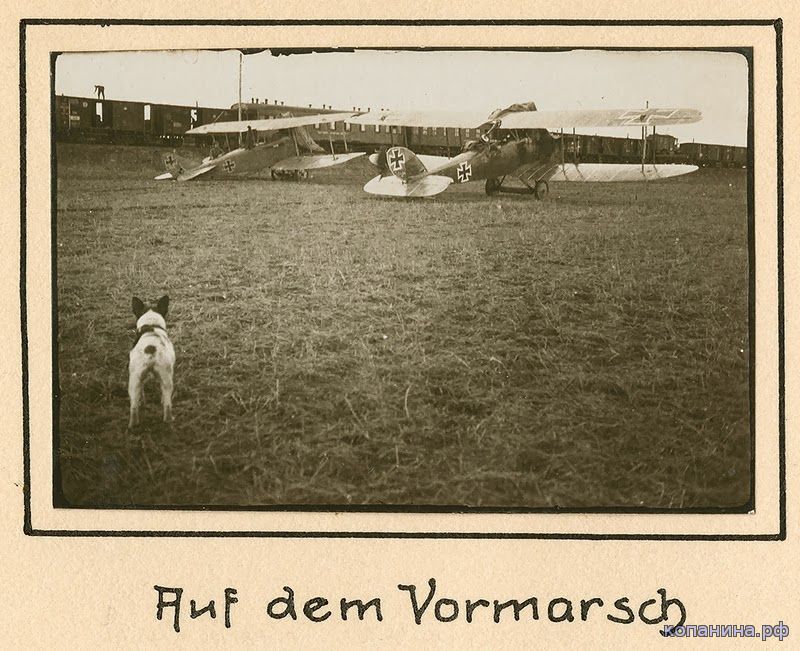 немецкий самолет 1918 первая мировая война
