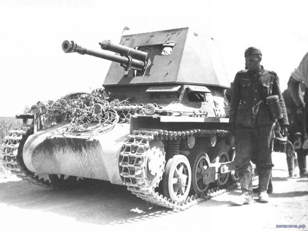 немецкая артиллерия PZJager I