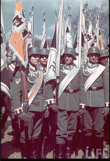 Знаменосцы и знамена третьего рейха