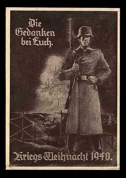 новогодние открытки Третьего Рейха